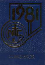 1981 Newport Christian High School Yearbook from Newport beach, California cover image