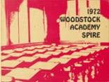 Woodstock Academy 1972 yearbook cover photo