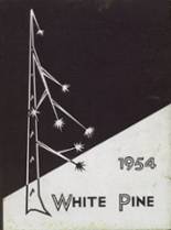 Cloquet High School 1954 yearbook cover photo