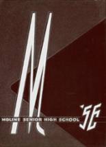 1956 Moline High School Yearbook from Moline, Illinois cover image