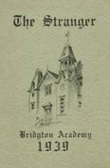1939 Bridgton Academy Yearbook from Bridgton, Maine cover image