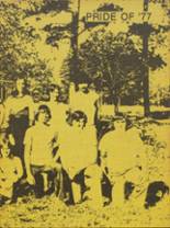 Belleville High School 1977 yearbook cover photo