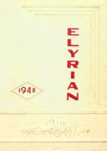Elyria High School 1948 yearbook cover photo