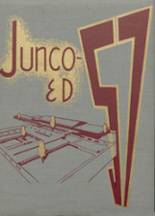 Junction City High School 1957 yearbook cover photo