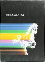 Lamar Consolidated High School 1984 yearbook cover photo