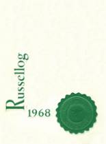 Charles M. Russell High School 1968 yearbook cover photo