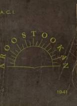 Aroostook Central Institute High School 1941 yearbook cover photo