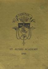 St. Agnes Academy 1940 yearbook cover photo