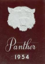 Portville High School 1954 yearbook cover photo