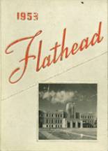 Flathead High School 1953 yearbook cover photo