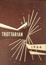 Trott Vocational School 1966 yearbook cover photo
