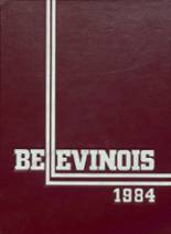 Belleville Township High School 1984 yearbook cover photo