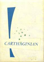 Carthage Community High School 1958 yearbook cover photo