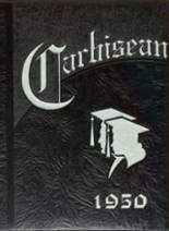 Carrollton High School 1950 yearbook cover photo