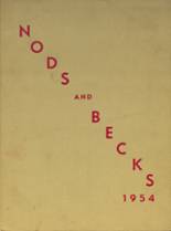 1954 Anna Heads High School Yearbook from Berkeley, California cover image