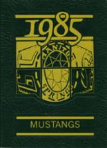 Manitou Springs High School 1985 yearbook cover photo