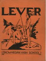 Skowhegan High School 1941 yearbook cover photo