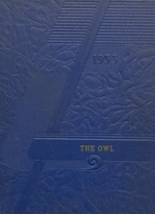 1953 Manchester High School Yearbook from Akron, Ohio cover image