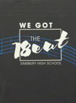 Simsbury High School 2018 yearbook cover photo