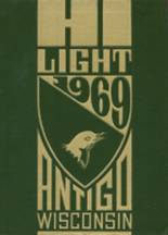 Antigo High School 1969 yearbook cover photo