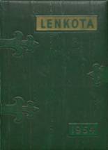 Lennox High School 1954 yearbook cover photo