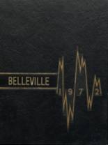 Belleville High School 1972 yearbook cover photo