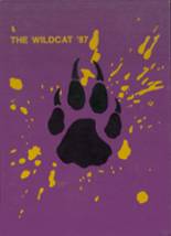 Wild Rose High School 1987 yearbook cover photo