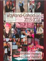 Wayland-Cohocton High School 2016 yearbook cover photo