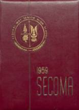 Federal Way High School 1959 yearbook cover photo