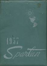 Southeast High School 1957 yearbook cover photo