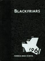 Fenwick High School 1961 yearbook cover photo