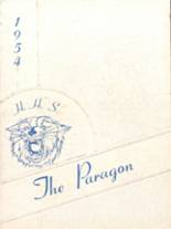 Hermann High School 1954 yearbook cover photo