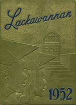 Lackawanna High School 1952 yearbook cover photo