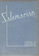 Salem Community High School 1954 yearbook cover photo