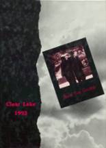 Clear Lake High School 1993 yearbook cover photo