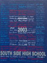 South Side High School 2003 yearbook cover photo