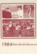 Nowata High School 1984 yearbook cover photo