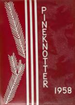 Northumberland High School 1958 yearbook cover photo