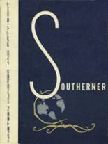 South High School 1958 yearbook cover photo