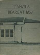 Panola High School 1953 yearbook cover photo