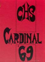 Columbus High School 1969 yearbook cover photo