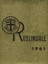 Roslindale High School 1961 yearbook cover photo