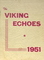 Viborg Public School 1951 yearbook cover photo