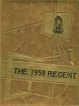 1958 St. Regis Falls High School Yearbook from St. regis falls, New York cover image