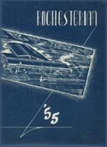 Rochester High School 1955 yearbook cover photo