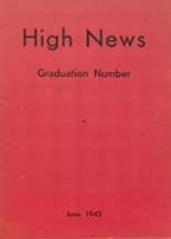 Smithsburg High School 1942 yearbook cover photo