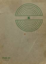 1941 Kenney Community High School Yearbook from Clinton, Illinois cover image