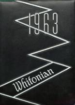 Whitakers School 1963 yearbook cover photo