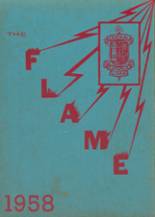 Lima Central Catholic High School 1958 yearbook cover photo