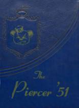 1951 Pierce High School Yearbook from Arbuckle, California cover image